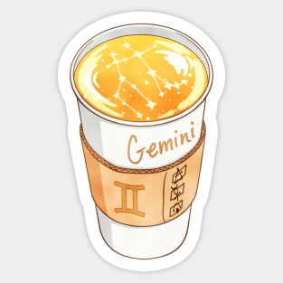 Gemini Takeaway Sticker